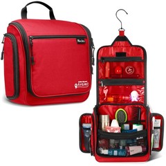 Travel Toiletry Bag Men & Women 10.6”x10.6”x3.2” Large Hanging Toiletry Durable