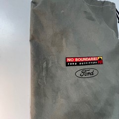 Ford No Boundaries Gear Bag Gray Drawstring Strap 28&Prime;