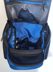 LL Bean Personal Organizer Nautical Blue Small