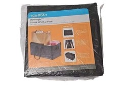 High Road MatMagic 2-in-1 Trunk Tote and Liner Organizer – Color: Black