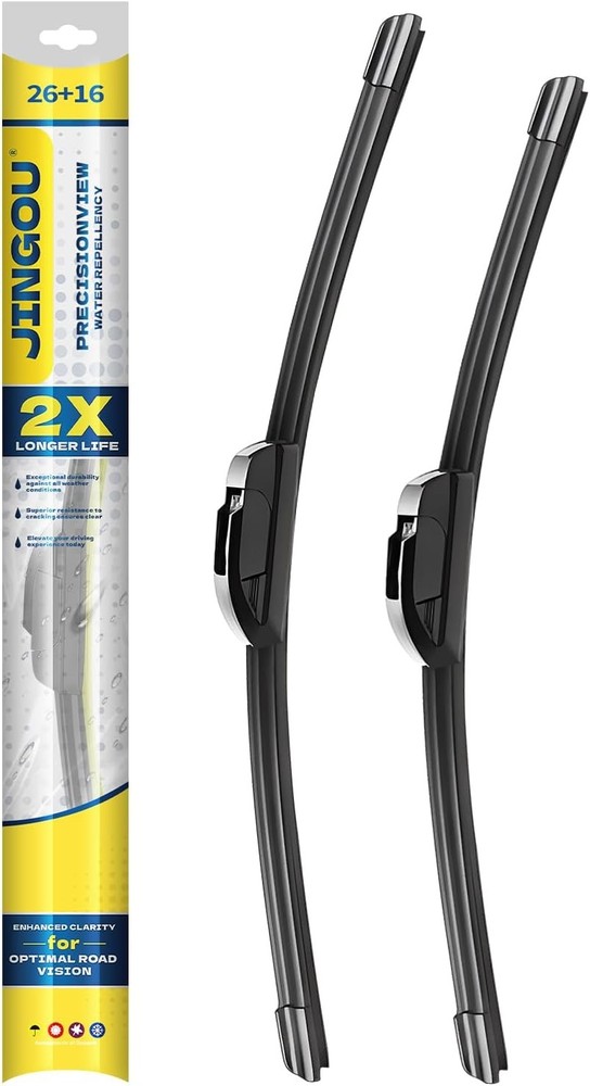 26&Prime; & 16&Prime; Wiper Blades for 2009-2018 Toyota Corolla Front Windshield Replacement
