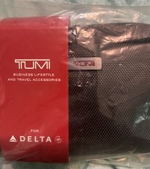 Delta One Airlines – Tumi Amenity Travel Kit Soft Case Brand New In Package