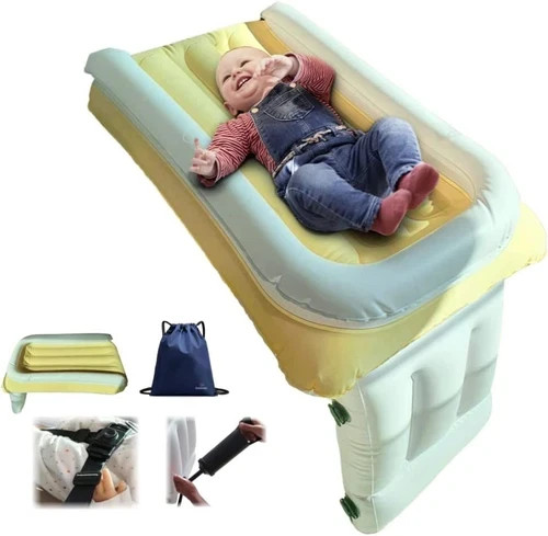 Gembebe Inflatable Toddler Airplane Travel Bed – BRAND NEW!