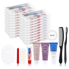 7-in-1 Travel Toiletry Kits – Bulk Disposable Personal Hygiene Essentials for Me
