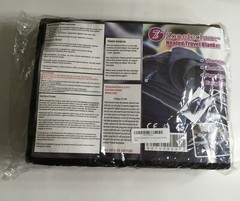 New Zonetech Heated Travel Blanket, Timer from 30 or 60 mins, Accessories