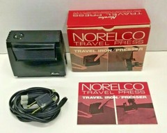 Vintage Norelco Travel Press Model HL 2105 Dual Voltage (110/220)