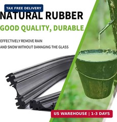 26 » 16 » PARRATI Wiper Blades OEM Quality All-Season Windshield 2 Pack