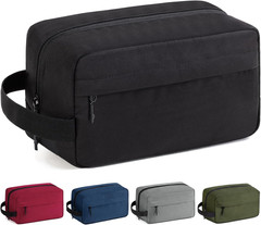Water Resistant Travel Toiletry Bag for Men Women | Travel Bag for Toiletries, L