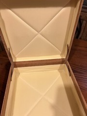 Leather Suede Box /suitcase Made In Morocco