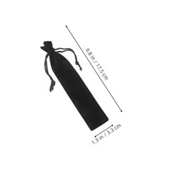30 Pcs Soft Lint Fabric Pencil Pouches Drawstring Pen Bags For School And Travel