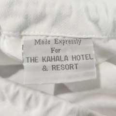 Laundry & Dry Cleaning Bag From The Kahala Hotel & Resort 18×23 100% Cotton Item