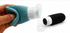 4x Silicone Travel Bottles Set Leak Proof TSA Approved 3oz Refillable Pouch Bag