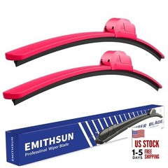 OEM QUALITY 26&Prime; + 20&Prime; Premium All-Seasons Durable Stable And Quiet Rose Red