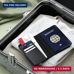 Satechi Passport Holder for Travel with Find My Passport Cover with 4 Card
