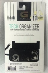 G-Force Tech Accessory Organizer Lightweight Adjustable Pouch 13 1/2” X 6 1/2”
