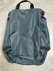 L.L. Bean Toiletry Bag Green Black Traveling Case