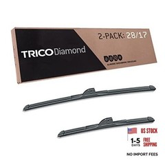 Diamond 28&Prime; + 17&Prime; Super Premium Automotive Replacement Windshield Wiper