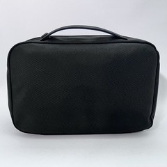 Tumi Alpha 3 Split Travel Kit Bag Black Compact Organizer Toiletry Case