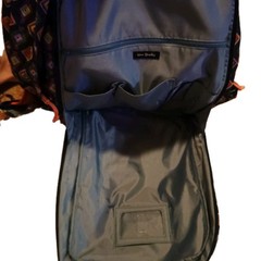 Backpack. Vera Bradley Grand Backpack, Plus Crossbody, Lunch Cooler And ID Case