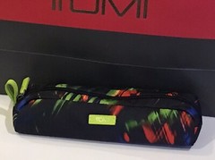 TUMI St Jude Children&rsquo;s Hospital LUMINOUS GREEN Zipper Accessory Pouch NEW RARE