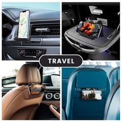 FEFUE Airplane Travel Essentials for Flying Flex Flap Cell Phone Holder…
