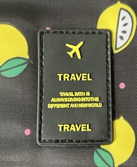 Travel Bag Essentials Organizer Black Lemon Bag Toiletry Make-Up Hanging Bag