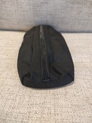 Tumi Black Travel Accessory Zipper Cord Pouch Gently Used Nice Condition