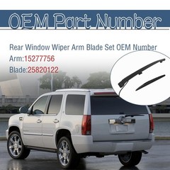Car Rear Windshield Wiper Arm Replacement for GMC Yukon, Chevy Tahoe, Escalade