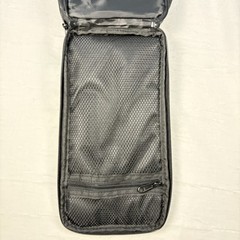 Bag and Carry Versatile Travel Hanging Toiletry and Cosmetic Bag, Black, 12x6x4”