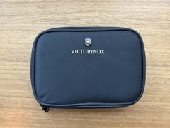 Victorinox Toiletry Travel Bag Small Size Black Mens Bathroom Shaving Gear Pouch