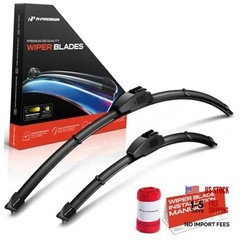 26&Prime; + 18&Prime; Windshield Wiper Blades – Compatible with Maserati Quattroporte