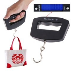 Digital LED Hanging Suitcase Weighting Scale 110 lb / 50 kg for Fishing Luggage