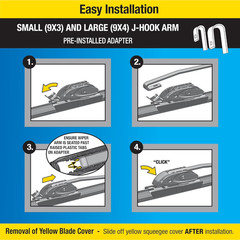 Rain-X Silicone Endura Premium All-Weather 26&Prime; Windshield Wiper Blade