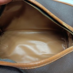 Vintage Sears Brown Toiletry Shave Travel Bag 10&Prime;x6&Prime;x5&Prime;