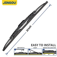 20 »+18 » Wiper Blades for 2000 Honda Civic – All-Season Replacement Pack of 2