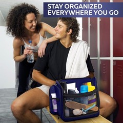 Compact Travel Toiletry Bag – Shower Bag for Men & Women