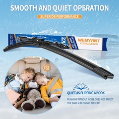 26&Prime;/22&Prime; Windshield Wipers for Ford Explorer 20112018 Front Blade Set » »