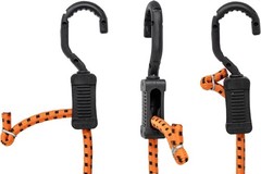 Kotap MABC-18 All- Purpose Adjustable Bungee Cords with 18-Inch, Orange/Black