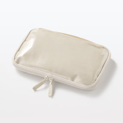 MUJI collection case A5 slim ivory (1 mesh case included)