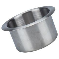 Garneck Stainless Steel Car Cup Holder Recessed As Shown