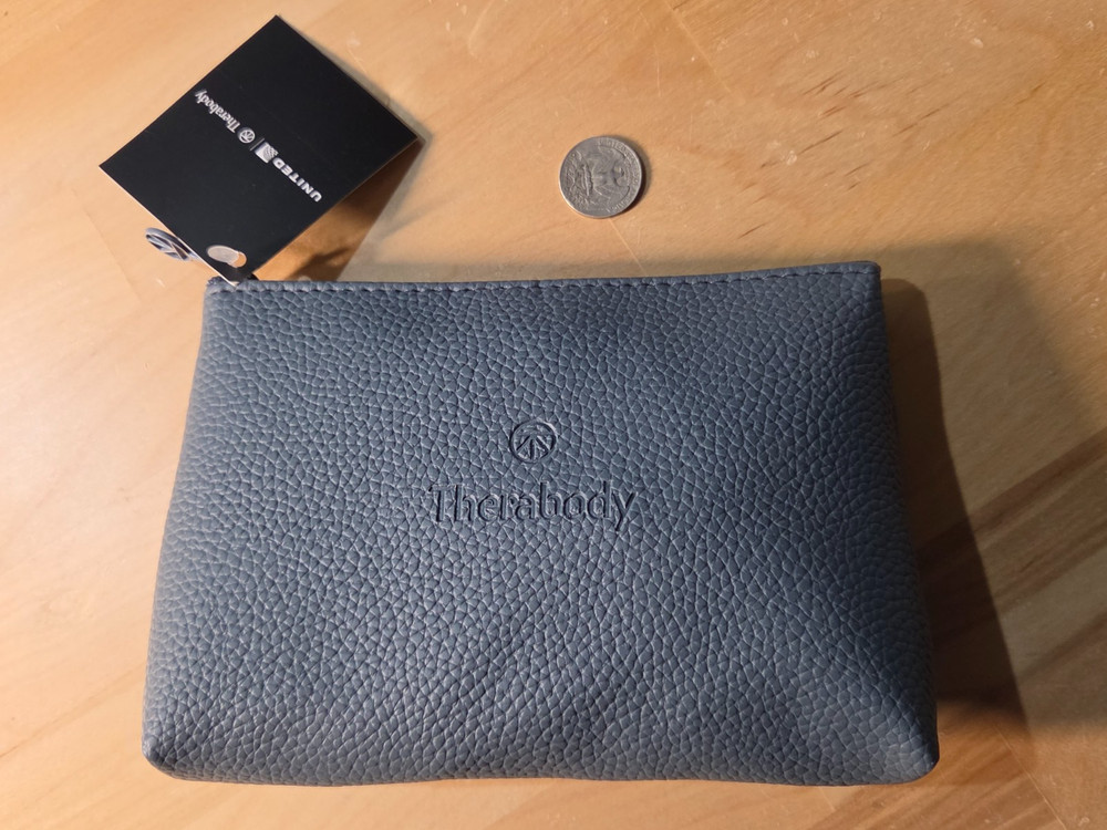 Therabody United Airlines Amenity Kit NEW Travel Pouch Sleep Mask Set #E2-4