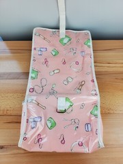 Ganz MaggiB Hanging Travel Make-up Toiletry Pink Bag VGUC