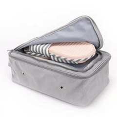 Brand new Mens Toiletry Bag with Shoe Bag Organizer Portable Travel Kit