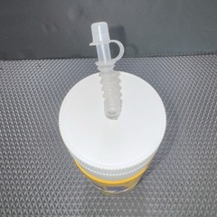 Beach Travel Insulated Cup Yellow Bahamas Flip Flop Flower Foam Mug & Lid/Straw