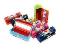 THY COLLECTIBLES Random Assorted Colors Lipstick Case 3pcs Set Lip stick…