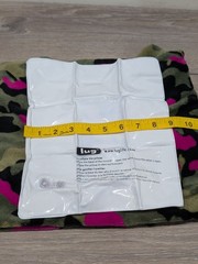 Lug Nap Sac Blanket + Pillow 2-in-1 Set Green Pink Camo Travel