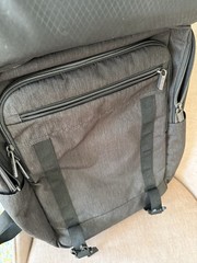 Samsonite charcoal heather gray utility paracycle travel backpack