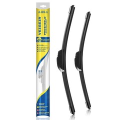 22 inch + 22 inch Windshield Wiper Blades Compatible with F150 2022-2009,Silv…