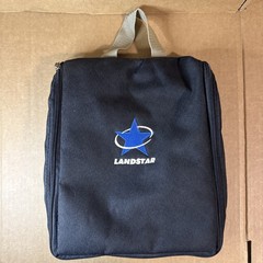 Landstar Travel Toiletry Bag – 8840-04XBX – Black & Blue Zipper Tote