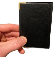 SET OF 2 – 4&Prime;X3&Prime; ID CARD HOLDER BUSINESS CARD ADDRESS BOOK